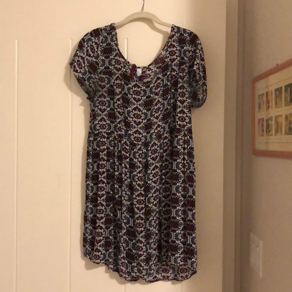 Tribal print dress